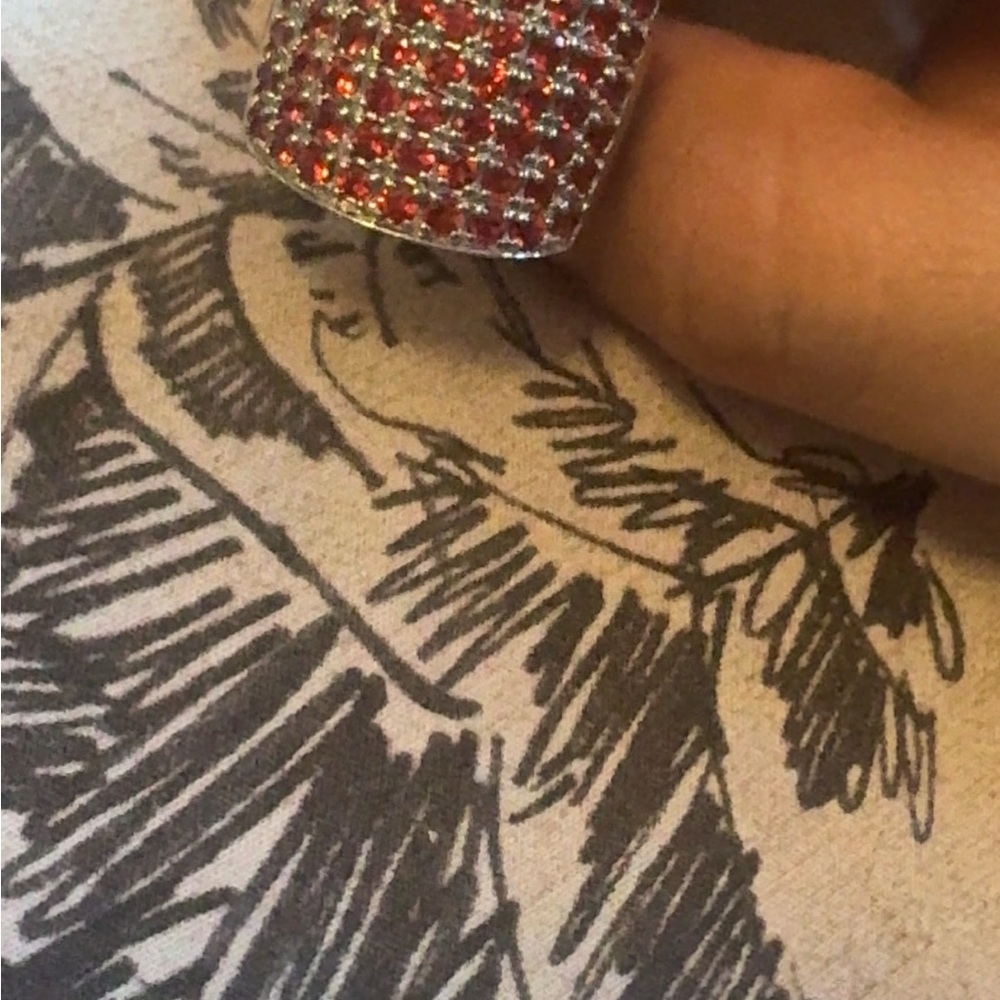 Elegant Pink and Silver Women's Ring